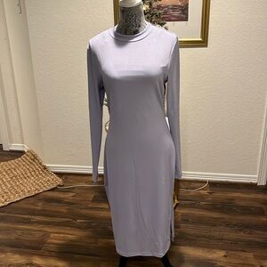 Long Sleeves Midi Dress